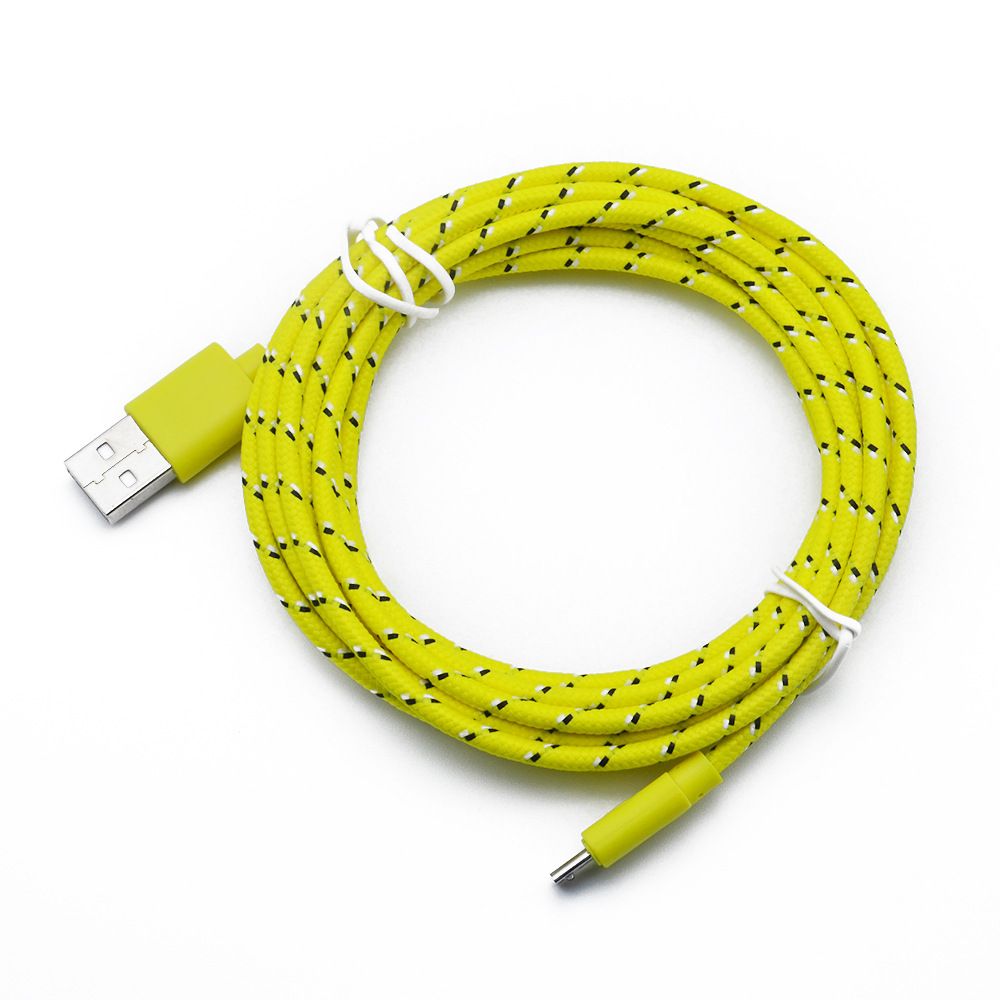 USB Micro cable 3A fast charging USB data cable suitable for Samsung Xiaomi Hongmi Note 4 5 Android MicroUSB f_voghion.com