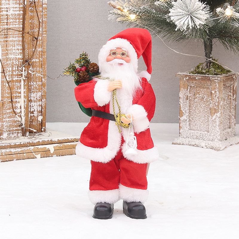 Jul Ny gammel mand Dukke vinduesdekoration forsyninger 30cm Stående julemand_voghion.com