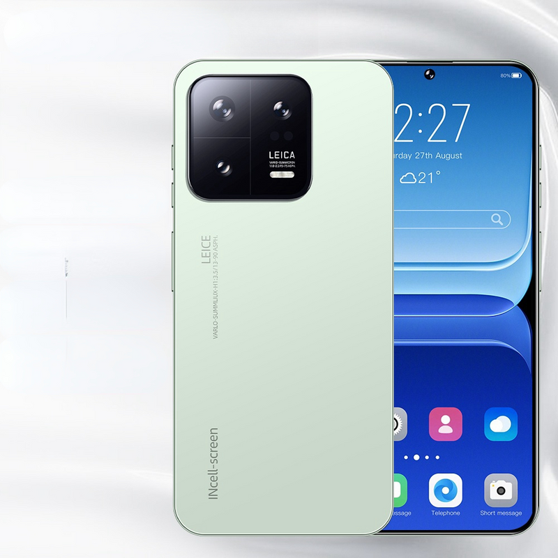 Yeni M13 PRO Cep Telefonu 6.8 inç 2 GB + 16 GB 128 GB Hafıza Kartı Verin 540*960 Piksel Parmak İzi Kilidini İki SIM Kart ve Bir TF Kart Cep Telefonu_voghion.com