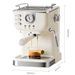 PSCM3120 1350W Macchina per caffè espresso semiautomatica Macchina per caffè espresso Freddo/Caldo Epresso 20Bar (ULKA) Pompa ad alta pressione regolazione della pressione della temperatura_voghion.com