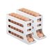 2pcs Kitchen Eggs Organizer 4-layer Slide Refrigerator Eggs Rack_voghion.com