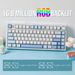 AULA Tarantula F75 Custom Mechanical Keyboard Gasket Structure Full Key Hot Swap Wireless Three-mode Bluetooth MAX_voghion.com