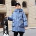 Premium Boys' Long Padded Down Jacket With Hood - Warm Winter Coat For Kids, Soft & Stylish, Lightweight & Comfortable, Fashion Design_voghion.com