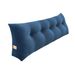 SOGA 180cm Blue Triangular Wedge Bed Pillow Headboard Backrest_voghion.com
