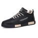 Herrenschuhe Herbst neue atmungsaktive beliebte Herren Casual Lederschuhe Sport Mid Top Sneakers trendige Schuhe für Männer_voghion.com