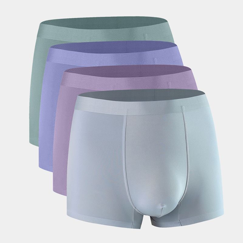 Paket 4 moških tankih boksaric, ki odvajajo vlago_voghion.com