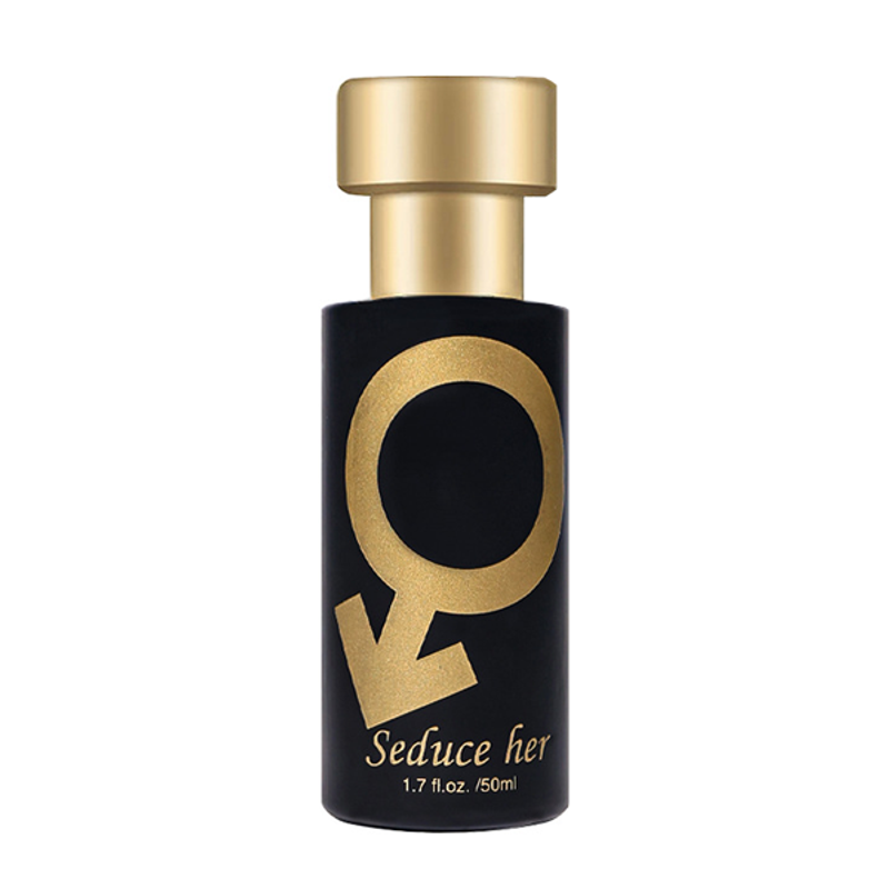 Golden Lure Pheromone Perfume 50ml-Romantic Glitter Perfume Spray To Attract &Seduce | Unisex Fragrance For Women & Men|Date Night & Special Occasions_voghion.com