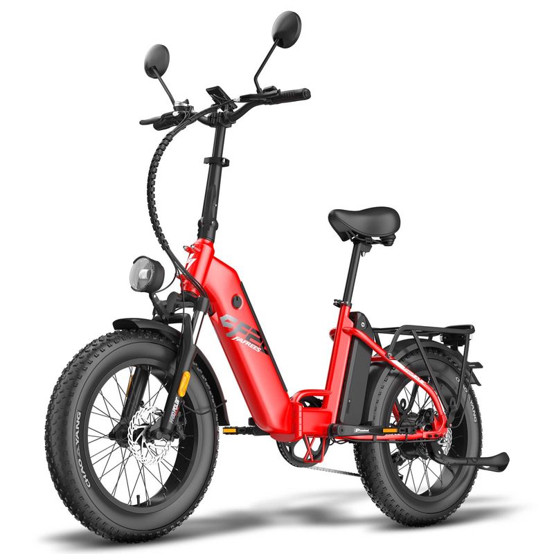 Fafrees FF20 Polar Electric Bike 20inch Fat Tire, 500W Motor, 48V 26.8Ah Dual Batteries_voghion.com