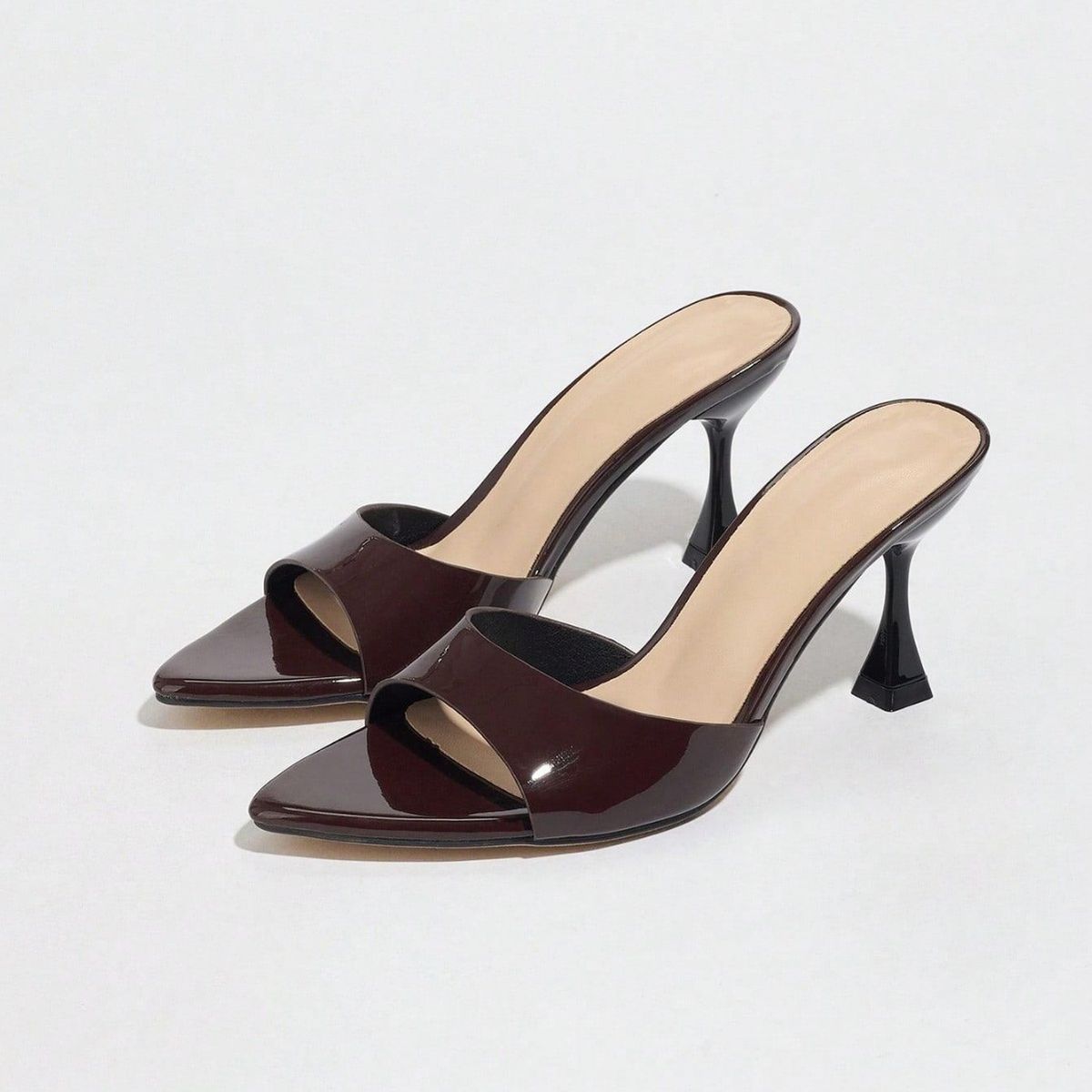 Women's Open-toe Stiletto Sandals_voghion.com