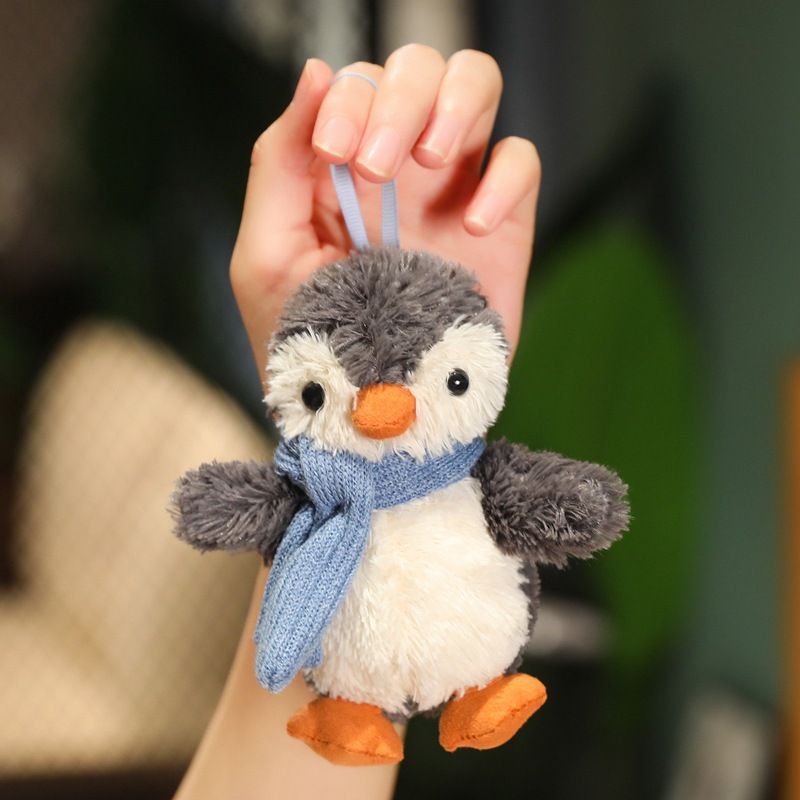 Knuffeldierenpop Winter Ski-serie Ski-pinguïnpop Pindasjaal Sneeuwpop Pluchen speelgoed Meisjes Cadeaubatch_voghion.com