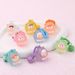 Luminous 3D Cartoon Eggshell Baby Car Cute Backpack Small Pendant Exquisite Female Couple Keychain_voghion.com