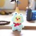 Duck Plush Adorable Keychain Cute Fluffy Stuffed Animal For Keys Bags And_voghion.com
