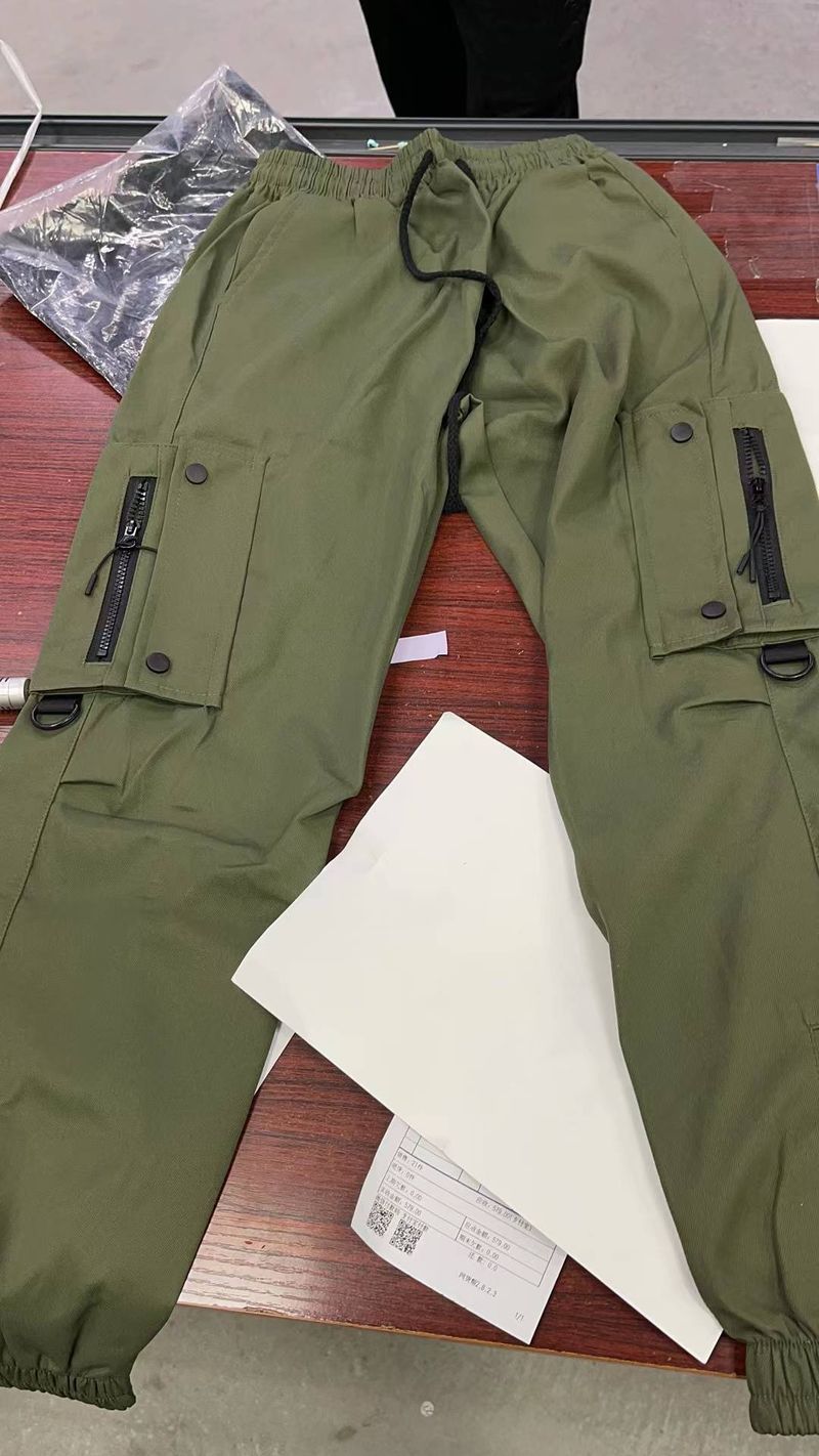 Men's Clothing Spring And Autumn Cross Border American Work Pants Men's Straight Functional Outdoor Tactical Casual Pants Men's Cuff Trousers Men_voghion.com