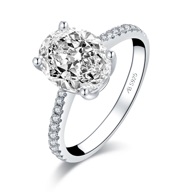Exquisiter trendiger Geschenk-Sterlingsilber-Verlobungsring mit ovalem Schliff und 3 Karat CZ-Zirkonia für Frauen_voghion.com