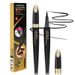 Eye Shadow & Liner Combination LANZHIYUE Liquid Eyeliner Pen Cotton Head Quick Drying Waterproof Non Smudged Long Lasting Black Eyeliner Student_voghion.com