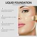 ZEPHOCO Natural Color Moisturizing Concealer Liquid Foundation Is Mild, Light, Lustrous, Matt, Transparent, And_voghion.com