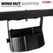 5 Core DJ Lighting T Bar 4 Party Lights 39 Inch Extension Crossbar Tbar Mount W 66 Lbs Capacity_voghion.com