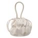 Borsa a secchiello coreana di alta qualità a forma di nuvola morbida e glutinosa, borsa a mano plissettata di nicchia, graziosa borsa a tracolla con tracolla_voghion.com