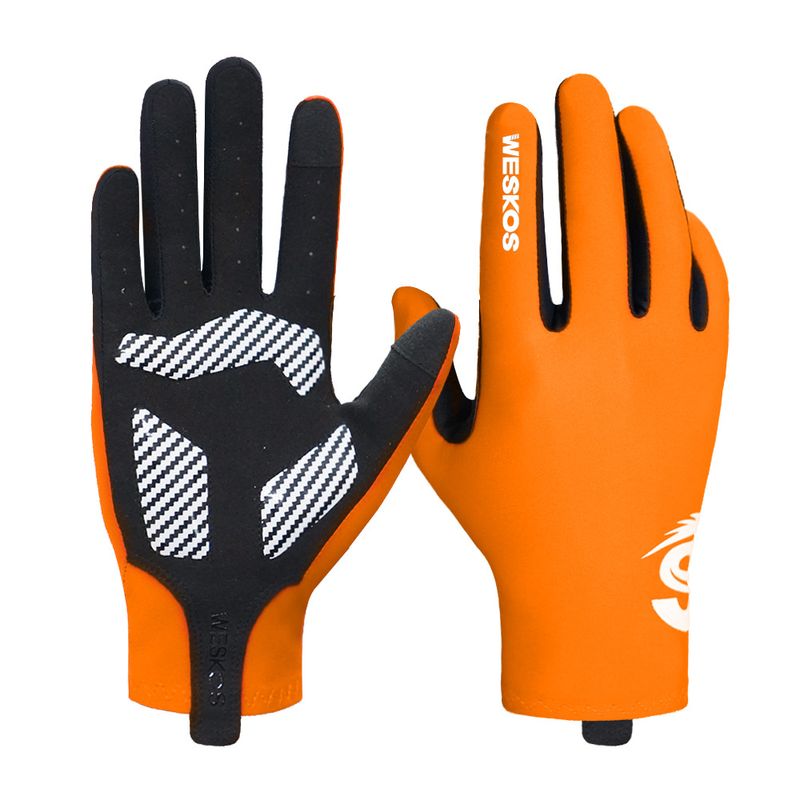 Cycling Gloves Summer sun protection bicycle riding long finger gloves shockproof non slip breathable ice silk outdoor sports touch screen gloves_voghion.com