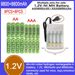 AA+AA nikkelwaterstof oplaadbare batterij, 1,2 V, 9800 mAh en 8800 mAh, veelgebruikt voor muizen, speelgoed, afstandsbedieningen, enz._voghion.com