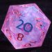 9 Polyhedral Resin D&D Sets Dice Sakura Pearl Mirage For Dungeons Dragons RPG_voghion.com