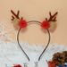 Serre-tête de Noël CELESTIALUMINA, joli serre-tête en bois de cerf simulé, épingle à cheveux pour fête et spectacle pour enfants et adultes_voghion.com