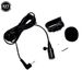 Professionals Audio 2.5mm Clip Jack Plug Mic Mini Wired External Microphone 2 Pole Mono For Car DVD Radio_voghion.com