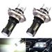 Yuanmheng 2Pcs H4 9003 60W 6000K Car Vehicle LED Headlight High Low Beam Fog Lamp Bulb_voghion.com