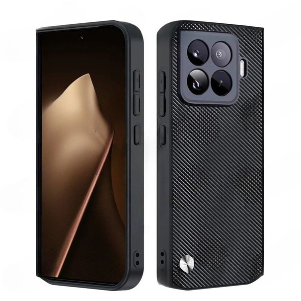 Retro-Hüllen in Unifarben mit PU-Lederfaserstruktur, hautfreundlich und matt, für Xiaomi 15T Pro, weicher Rahmen, stoßfest_voghion.com