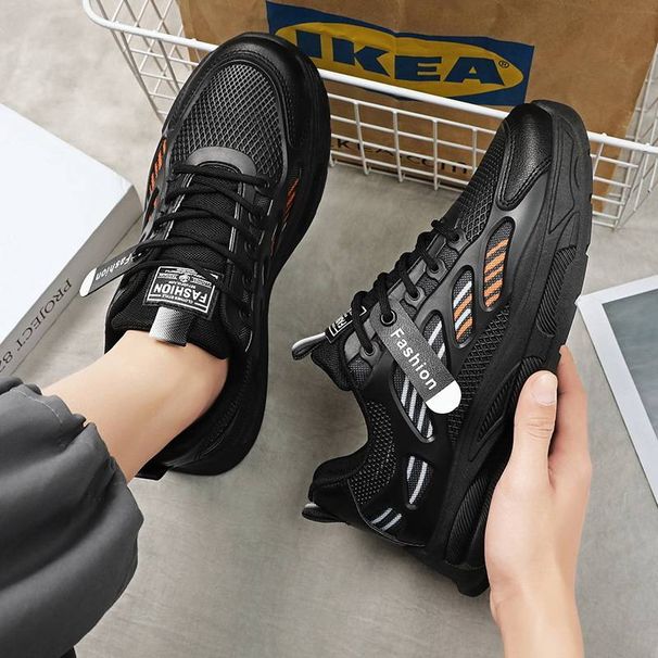 Men's Chunky Sneakers – Breathable Dad Shoes For Walking (2 Colors)_voghion.com