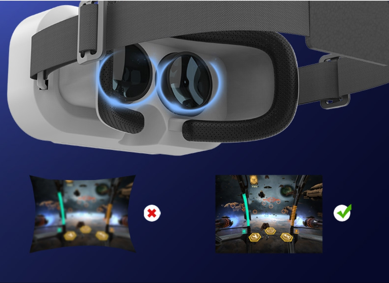 VR Glasses, 3D Movie All-in-one Game Console, Immersive Virtual Reality Glasses, VRShinecon_voghion.com