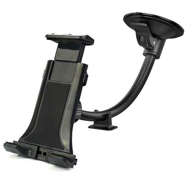 Support de voiture à bras long avec ventouse pour iPad Pro Air 4-13 pouces, tablette Xiaomi, SUV, camion, véhicule élévateur, pare-brise Uber_voghion.com