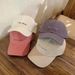 New Cool Women Men Baseball Caps Japanese Style Outdoor Letter Embroidery Lady Male Sun Cap Hat For Women Men Fashion_voghion.com