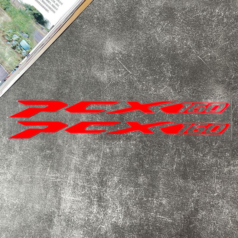 Autocollant pour Honda PCX160, lettre avant, pédale, carrosserie, décoration d'aile tridimensionnelle_voghion.com