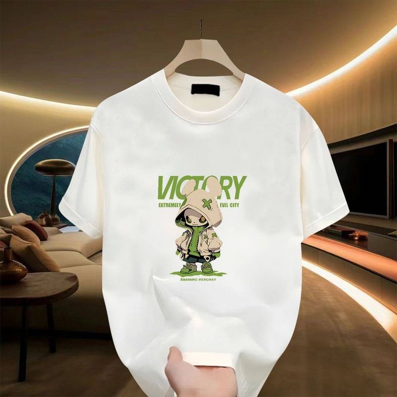 2024Camiseta de manga corta con cuello redondo de alta calidad para hombre_voghion.com
