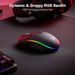 Souris optique sans fil Redragon M719 Pro, 8 boutons programmables, RVB 10 000 DPI, ergonomique pour PC et ordinateur de jeu_voghion.com