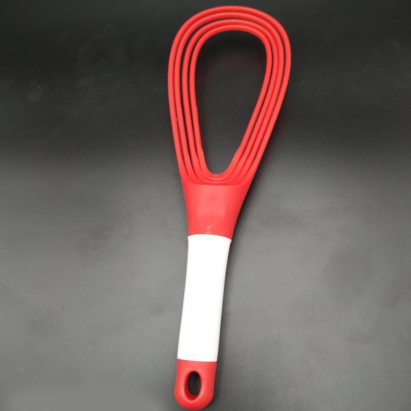 Küche ei schläger dual-zweck kunststoff falten lagerung mixer backen werkzeug rotierenden ei schläger spot_voghion.com