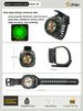 Professionelle korrosionsbeständige Taucherarmbanduhr Unterwasserkompass Stark magnetisch leuchtend wasserdicht_voghion.com