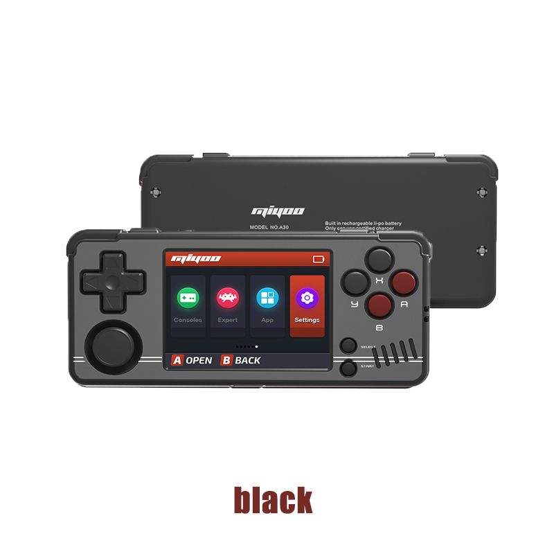 MIYOO A30 Handheld Classic Game Console IPS Screen Linux System 2600mAh Battery Portable Retro Emulator Video Player_voghion.com
