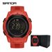 Waterproof Digital Sports Watch With Step Counter, Calorie Tracker, Stopwatch & Alarm For Men And Women - Durable TPU Strap, 50M Water Resistance_voghion.com