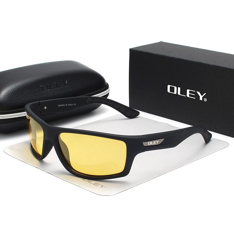 Moda OLEY Óculos de Sol Polarizados Masculinos Óculos de Condução Esportes ao ar livre Para Homens Viagem Óculos Gafas De Sol Personalizável YG201_voghion.com