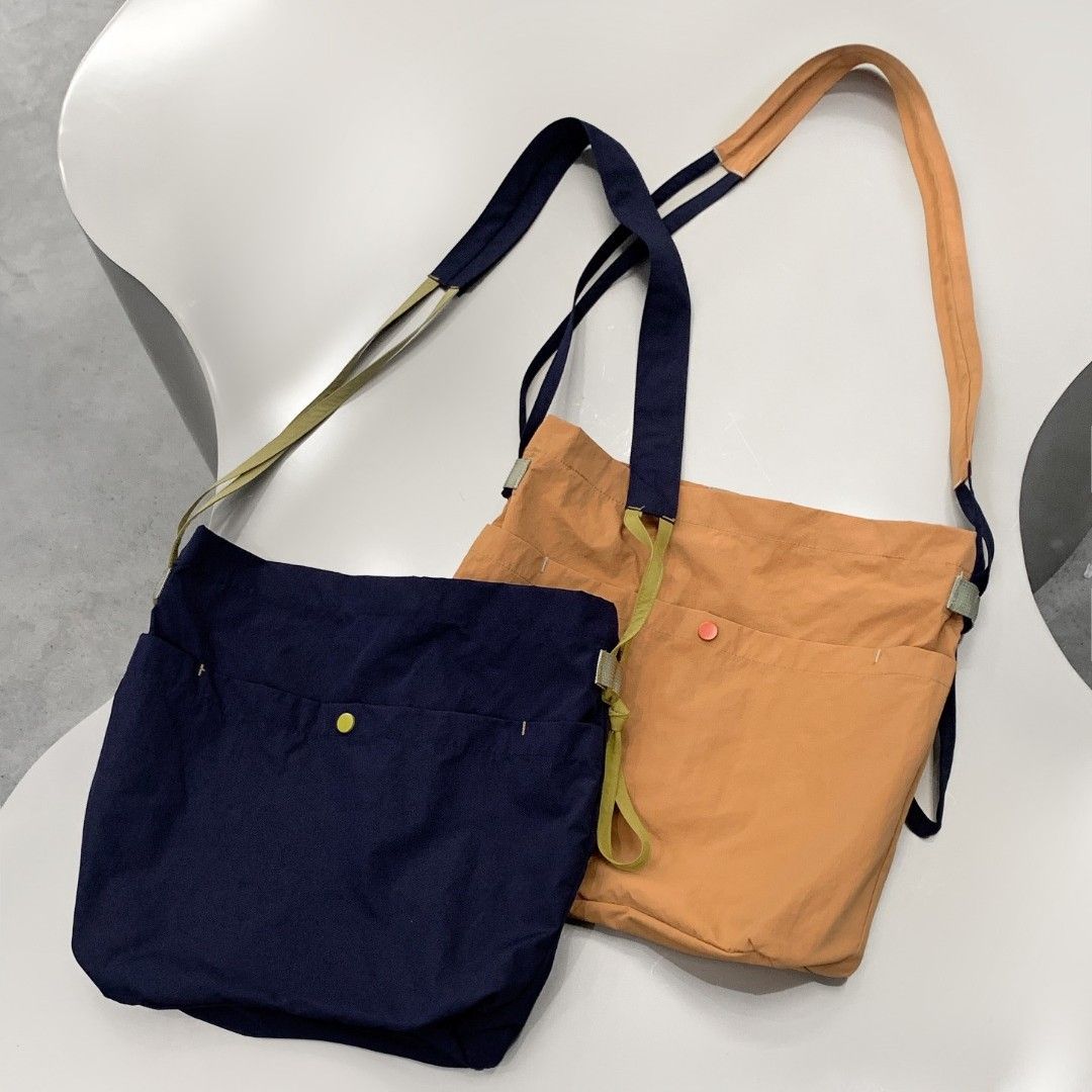 Suran Nuova Borsa a Tracolla Monospalla Piccola in Tessuto di Nylon Leggero, Stile Coreano Casual Tinta Unita, Trendy 2025_voghion.com