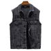 Herrenbekleidung, modische Jeansweste für Herren, modische lose Weste für Herren, ärmellose Cargojacke für Herren_voghion.com