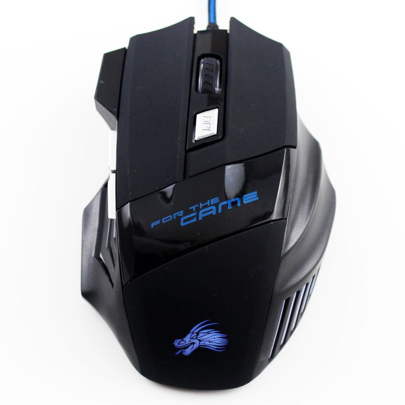 Shenlong 7-key esports game breathing light USB wired optical mouse_voghion.com