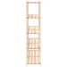5-Tier Storage Racks 3 pcs 66.9"x15"x66.9" Solid Pinewood 1102.3 lb_voghion.com