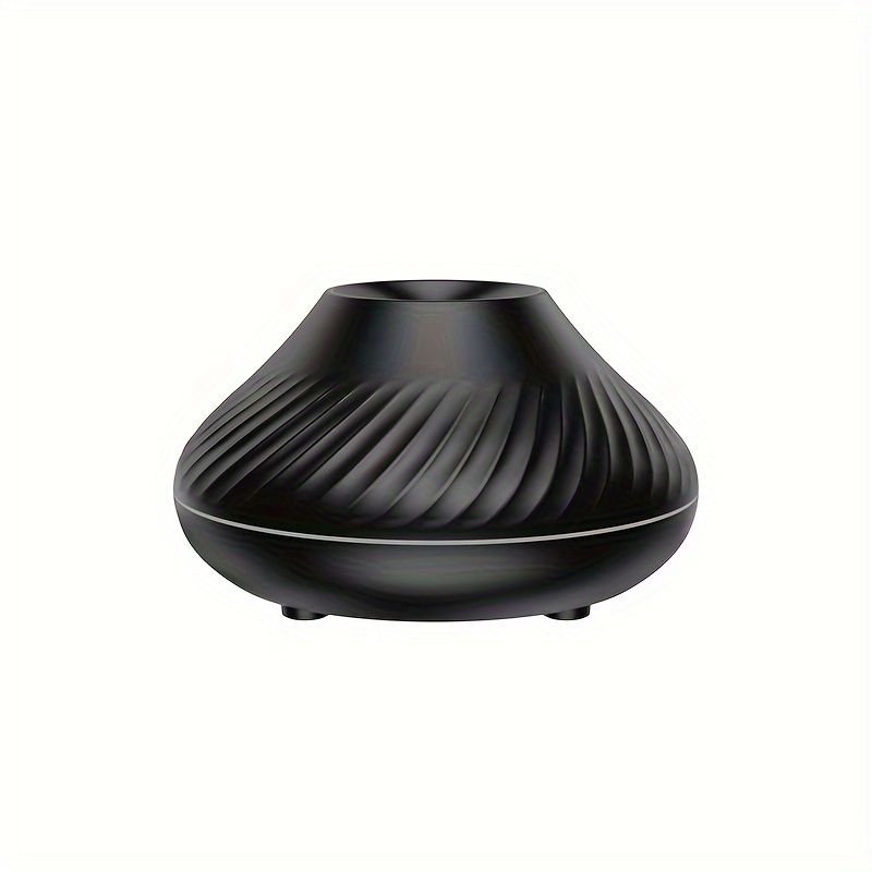 Nouvelle lampe à flamme, humidificateur d'aromathérapie, pulvérisation ultrasonique, machine d'aromathérapie, bougie, lampe d'ambiance à sept couleurs_voghion.com