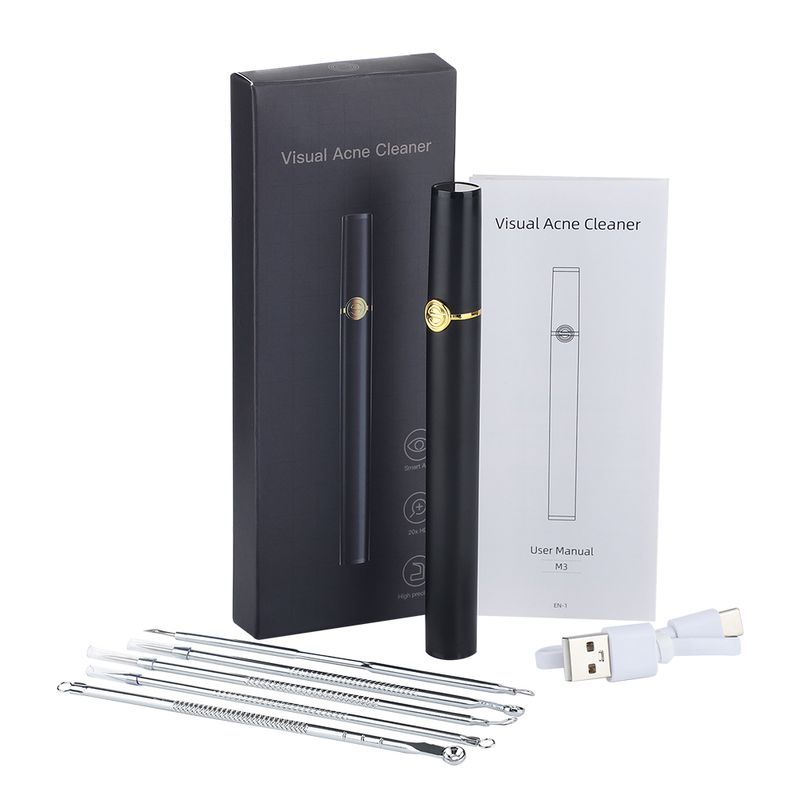 Mee-eter Smart Visual Remover Acne Naald Reiniging Cosmetische apparaten Acne Squeeze Pore Cleaner Gezichtsbehandeling Tre_voghion.com