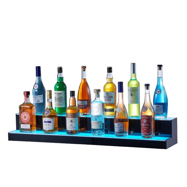 Bottiglia 40 2-Step App Shelf Bar Controllo LED Liquore Illuminato Display RF E_voghion.com