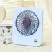 Cute Dog Shape Mini Fan - USB Rechargeable 3-Speed Desktop & Handheld Fan For Bedroom/Office_voghion.com