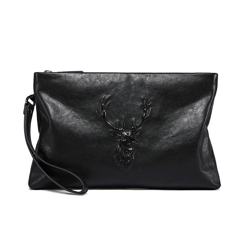 Heren ClutchBag Polstas Leren Herentas Zakelijk Casual Heren Koeienhuid Clutch Envelop Stijlvol Grote Capaciteit Clutch Bag Heren Portemonnee_voghion.com